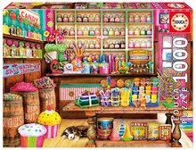 Puzzle Genuine Candy Shop Educa 1000 dielov od 11 rokov