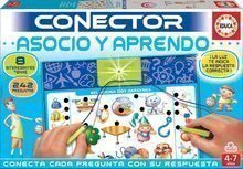 Joc de societate Conector Asocieri și Învățare Educa 242 întrebări în spaniolă de la 4-7 ani