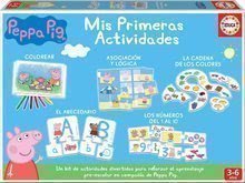 Náučné hry pre najmenších Peppa Pig Educa 5 rôznych náučných aktivít od 3-6 rokov