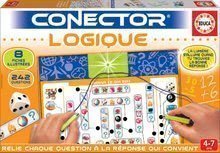 Spoločenská hra Conector Educa Logické myslenie francúzsky 242 otázok od 4 - 7 rokov EDU17319