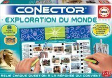 Spoločenská hra Conector Exploration Du Monde Educa francúzsky 352 otázok od 7-12 rokov EDU17582