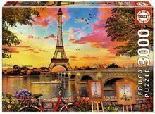 Puzzle Sunset in Paris Educa 3000 piese de la 11 ani