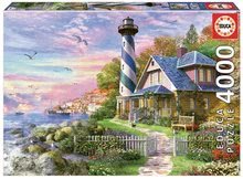 Puzzle Lighthouse at Rock bay Educa 4000 piese de la 11 ani