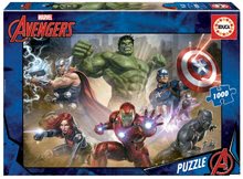 Puzzle The Avengers Educa 1000 piese cu lipici Fix puzzle de la 11 ani