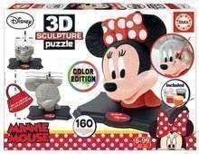 Puzzle 3D Sculpture Minnie Educa Colour Edition 160 bucăți