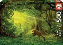 Puzzle Little Deer Educa 500 darabos és Fix ragasztó 11 évtől