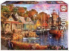 Puzzle The harbour evening Educa 5000 dielov od 11 rokov