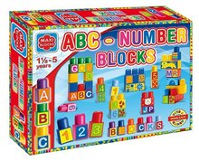 Velké kostky Maxi Blocks abeceda a čísla Dohány 64 dílů od 18 měsíců