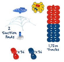 Náhradné diely k flexibilnej autodráhe Spidey Marvel Flextrem Refill Smoby 72 dielov 1,72 metrov od 4 rokov SM180919