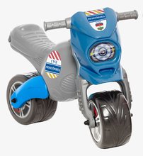Odrážedlo motorka policie Cross Dohány maxi velká modrá nosnost 50 kg