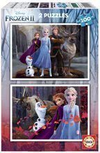 Puzzle Frozen 2 Disney Educa 2x100 dielov od 6 rokov