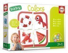 Náučná hra pre najmenších Baby Colours Educa Učíme sa farby od 24 mes