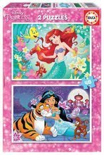 Puzzle Ariel a Jasmin Educa 2x48 dielov EDU18213