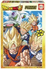 Puzzle Dragon Ball Super Educa 500 dielov+ lepidlo Fix EDU18216