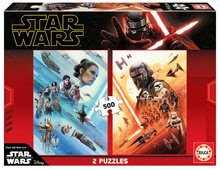 Puzzle Star Wars Episode IX The rise of Starwalker Educa 2x500 dielov a Fix lepidlo od 11 rokov