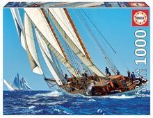 Puzzle Yacht Educa 1000 dielov+lepidlo Fix puzzle EDU18490