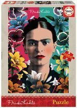 Puzzle Frida Kahlo Educa 1000 piese și lipici Fix