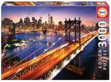 Puzzle Manhattan at Sunset Educa 3000 piese de la 11 ani