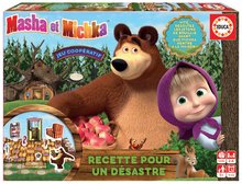 Spoločenská hra Máša a Medveď Educa od 5 rokov - vo francúzštine