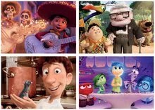 Puzzle Pixar 2 Disney Multi 4 Junior Educa 20-40-60-80 dielov od 4 rokov