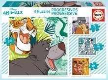Puzzle Disney Classics Progressive 4în1 Educa 12-16-20-25 piese