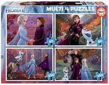 Puzzle Multi 4 Frozen 2 Disney Educa 50-80-100-150 darabos 5 évtől