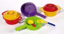 Set de vase de bucătărie Dohány cu oale cu 8 accesorii de la 3 ani