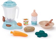 Mixér s potravinami Baby's Meal Case Vert Azur Écoiffier s doplnkami od 18 mes ECO1877