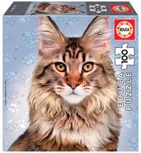 Puzzle Mini Box Maine Coon Educa 100 darabos 6 évtől