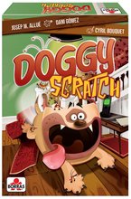 Společenská hra pro děti Doggy Scratch Educa Pejsek Scratch od 8 let – v angličtině, španělštině, francouzštině a portugalštině