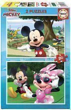 Puzzle Mickey&Friends Educa 2x20 piese