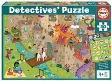 Puzzle castelul cavalerului Detectives Castle Educa caută 30 articole 50 piese de la 4 ani