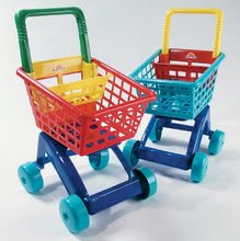 Nákupní vozík Dohány červený/modrý