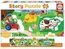 Puzzle pentru cei mici Story the Farm Educa poveste la fermă 26 piese