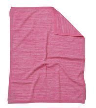 Pletená deka pre najmenších Joy toTs-smarTrike 100% prírodná bavlna ružová