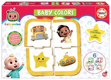 Joc educativ pentru cei mici Baby Colours Cocomeloon Educa Învățăm culorile de la 24 luni