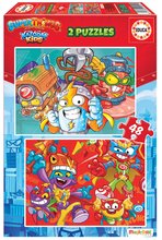 Puzzle Superthings Educa 2x48 piese de la 4 ani