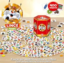 Spoločenská hra Rýchly ako rys Lince Family Edition Educa 400 obrázkov v španielčine od 6 rokov EDU19207