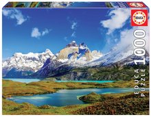 Puzzle Torres del Paine, Patagonia Educa 1000 piese și lipici Fix de la 11 ani