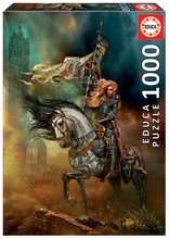 Puzzle Joan of Arc Educa 1000 piese și lipici Fix de la 11 ani