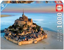 Puzzle Mont-Saint Michel Educa 1000 dielov a Fix lepidlo