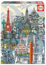 Puzzle Paris Carlo Stanga Educa 1000 dielov a Fix lepidlo