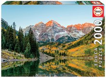 Puzzle Maroon Bells Educa 2000 piese și lipici Fix de la 11 ani