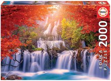 Puzzle Waterfall in Thailand Educa 2000 dielov a Fix lepidlo