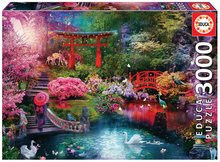 Puzzle Japanese Garden at Autumn Educa 3000 dílků