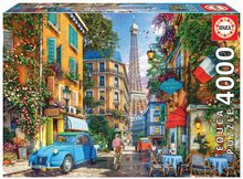 Puzzle Streets of Paris Educa 4000 piese de la 11 ani