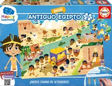 Puzzle educațional Egypt Happy Learning Educa 150 piese cu activități în spaniolă de la 6 ani