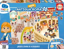 Puzzle vzdělávací Řím Happy Learning Educa 300 dílků s aktivitami ve španělštině od 6 let