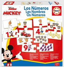 Joc educativ Învățăm cifrele Mickey & Friends Educa cu imagini si figurine DU19327