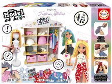 Kreativní tvoření My Model Doll Design Fashion Atelier Educa vyrob si 300 modelů šatů pro panenku od 6 let